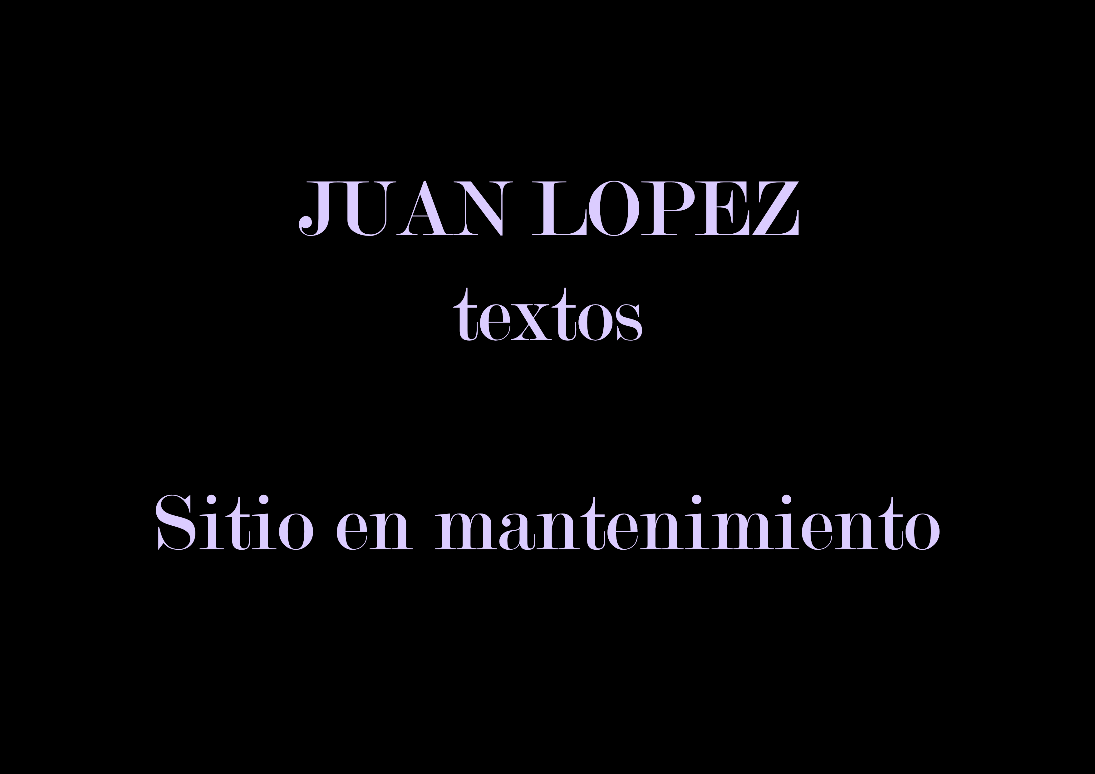 Sitio en mantenimiento